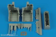 Aires 4500 - 1:48 F-22A Raptor wheel bays for Hasegawa