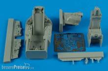 Aires 4514 - 1:48 F-16C Barak block 40 cockpit set (KIN)