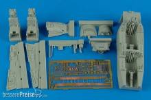Aires 4523 - 1:48 F-14A Tomcat cockpit set for Academy