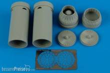 Aires 4527 - 1:48 F-14A Tomcat exhaust nozzles - var.(ACA)