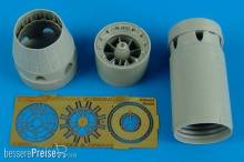 Aires 4556 - 1:48 Mirage 2000C/B/D/N exh.nozzle-closed