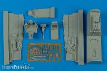 Aires 4557 - 1:48 P-51D Mustang cockpit set f. Hobby Boss