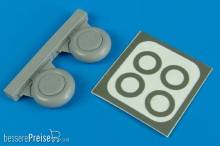 Aires 4559 - 1:48 TBD-1 Devastator wheels & paint masks