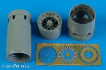 Aires 4560 - 1:48 Mirage 2000C/B/D/N exh. nozzles-opened