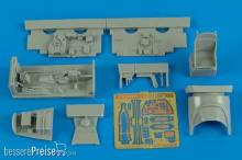 Aires 4564 - 1:48 P-38J Lightning cockpit set for Academy