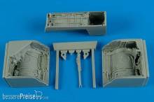 Aires 4569 - 1:48 MiG-23 Flogger wheel bay for Trumpeter