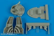 Aires 4574 - 1:48 F8F-1 Bearcat wheel bay for Hobby Boss
