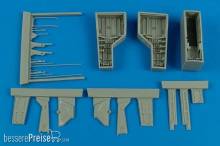 Aires 4584 - 1:48 T-28 Trojan wheel bay for Roden