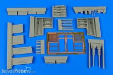 Aires 4615 - 1:48 Spitfire Mk.IXe gun bay for Eduard