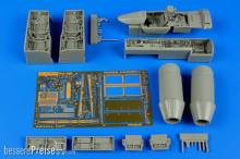 Aires 4635 - 1:48 F/A-18E Super Hornet detail set f.Hasega