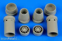 Aires 4644 - 1:48 F/A-18E Super Hornet exhaust nozzles-ope