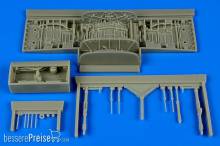 Aires 4657 - 1:48 F-106A Delta Dart wheel bay f. Trumpeter