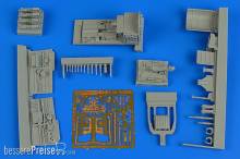 Aires 4712 - 1:48 Ki-61 Id cockpit set for Tamiya
