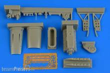 Aires 4714 - 1:48 Ki-61 Id engine set for Tamiya