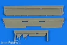 Aires 4718 - 1:48 P-38 Lightning control surfaces for Eduard/Academy