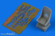 Aires 4721 - 1:48 Gloster Gladiator seat for Roden/Eduard