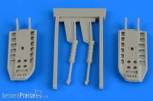 Aires 4722 - 1:48 MiG-31 Foxhound speed brakes for AMK