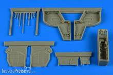 Aires 4733 - 1:48 IAI Kfir C2/C7 wheel bay for AMK