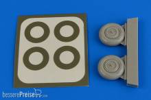 Aires 4739 - 1:48 Yak-3 wheels & paint masks