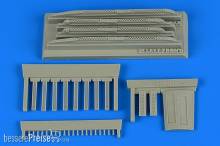 Aires 4747 - 1:48 Su-17/22M3/M4 Fitter K covered chaff/fla dispensers for Kitty Hawk