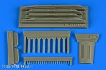 Aires 4757 - 1:48 Su-17/22M3/M4 Fitter K covered chaff/fla dispensers for Hobby Boss