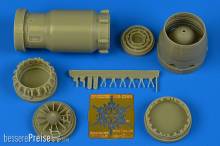 Aires 4758 - 1:48 MiG-23BN early exhaust nozzle-opened for Trumpeter