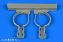 Aires 4764 - 1:48 Bf 109F/G wheel bay for Eduard