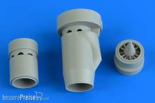 Aires 4778 - 1:48 A-4 Skyhawk IDF exhaust nozzles for Hasegawa
