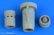 Aires 4784 - 1:48 A-4 Skyhawk IDF exhaust nozzles for Hobby Boss