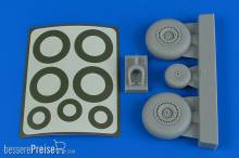 Aires 4789 - 1:48 Do 217 Wheels & paint masks for ICM