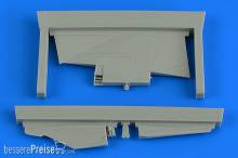 Aires 4791 - 1:48 MiG-23MF/MLD correct tail fin for Trumpeter