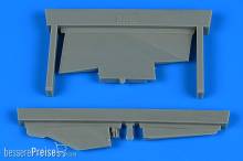Aires 4794 - 1:48 MiG-23BN correct tail fin for Trumpeter