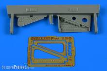 Aires 4807 - 1:48 Fw 190 inspection panel - late for Eduard