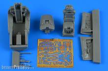 Aires 4810 - 1:48 F-104G Starfighter cockpit set (M.B. GQ-7A ej. seat) for Kinetic