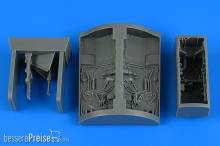Aires 4814 - 1:48 F-104 Starfighter wheel bay for Kinetic