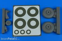 Aires 4816 - 1:48 Do 215 wheels & paint masks for ICM