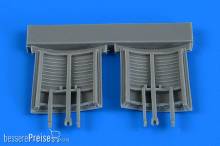 Aires 4818 - 1:48 F-104 Starfighter air brakes for Kinetic