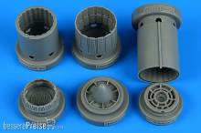 Aires 4833 - 1:48 F-104G/TF-104G Starfighter exhaust nozzle for KINETIC
