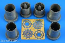 Aires 4835 - 1:48 Su-27 Flanker B exhaust nozzles for KITTY HAWK