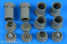 Aires 4844 - 1:48 F-4J Phantom II exhaust nozzle for ACADEMY