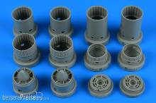 Aires 4845 - 1:48 F-4B Phantom II exhaust nozzles for TAMIYA