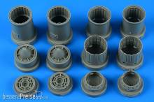 Aires 4848 - 1:48 F-4E/EJ/J/S Phantom II exhaust nozzles for ZOUKEI MURA