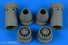 Aires 4856 - 1:48 F/A-18E/F Super Hornet exhaust nozzles - closed for MENG
