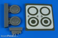 Aires 4869 - 1:48 K5Y Willow wheels & paint masks