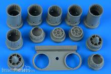 Aires 4877 - 1:48 RA-5C Vigilante exhaust nozzles - late