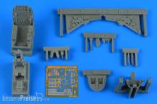 Aires 4885 - 1:48 AV-8A/S Harrier (VA.1 Matador) cockpit set KINETIC
