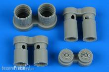 Aires 4909 - F-5E/F Tiger II exhaust nozzles for AFV CLUB/EDUARD