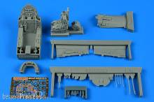 Aires 4938 - Sepecat Jaguar GR.1A cockpit set for Airfix