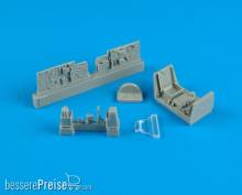 Aires 7143 - 1:72 Bf 109G-10 Cockpit Set für Revell Bausatz