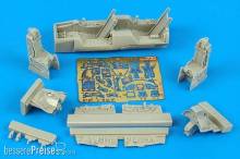 Aires 7167 - 1:72 F-16D Fightning Falcon cockpit set Für Hasegawa Bausatz.